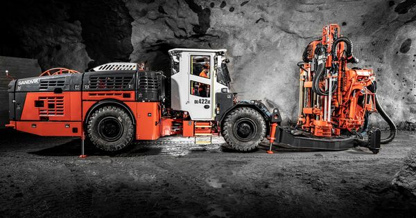 Sandvik Expands Battery Electric Range With New Top Hammer Longhole Drill