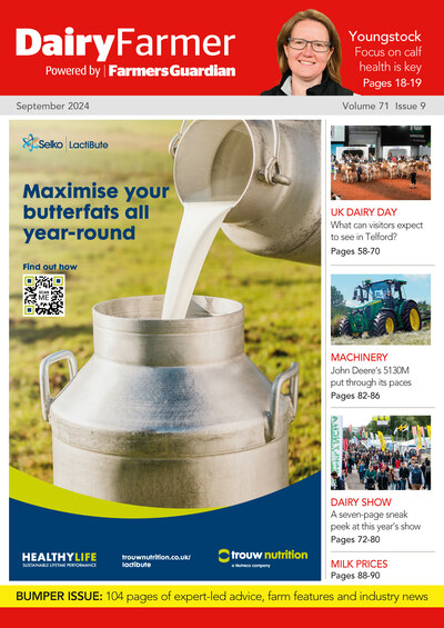 Dairy Farmer September Front Cover