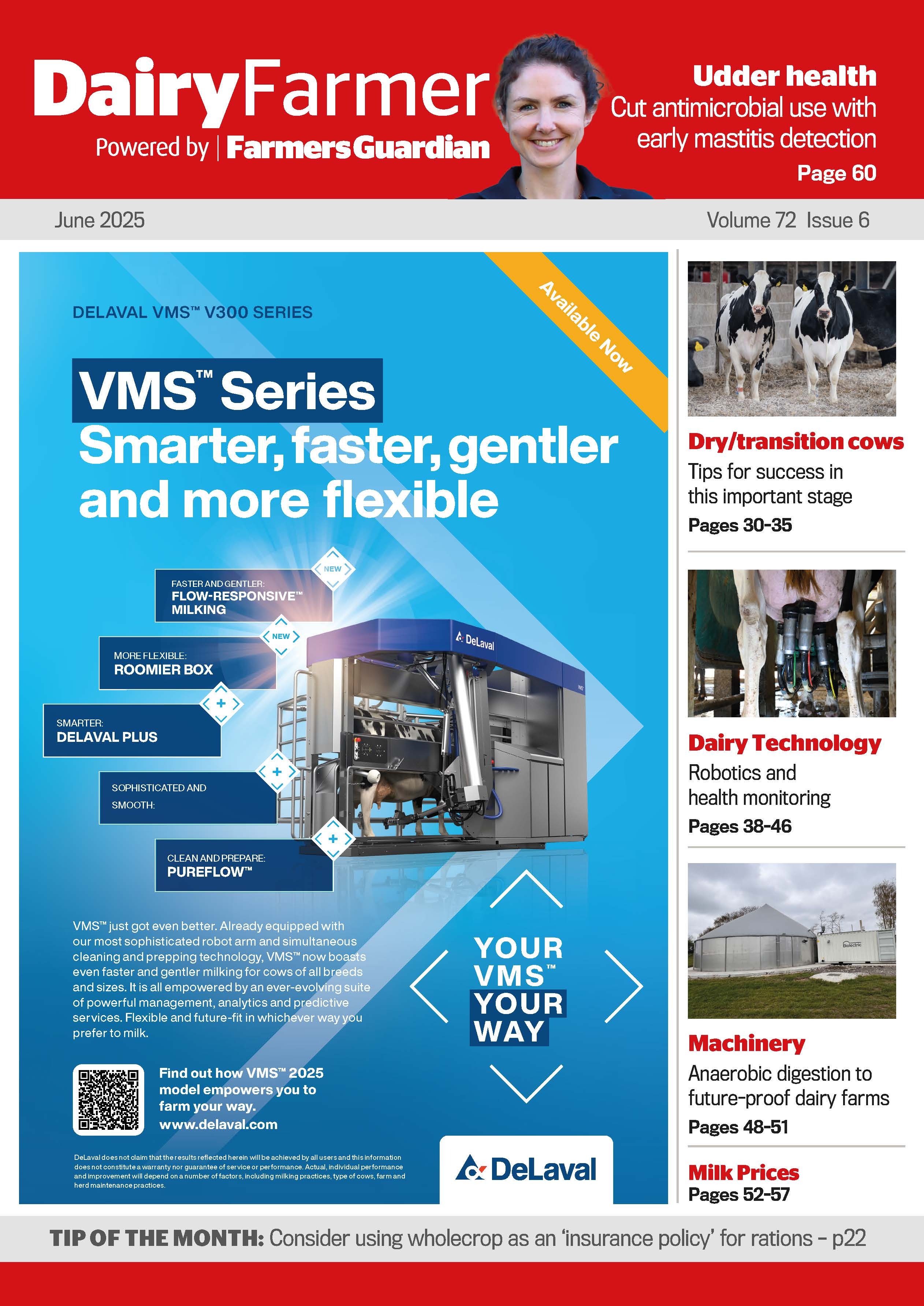 Dairy Farmer June Magazine Front Cover