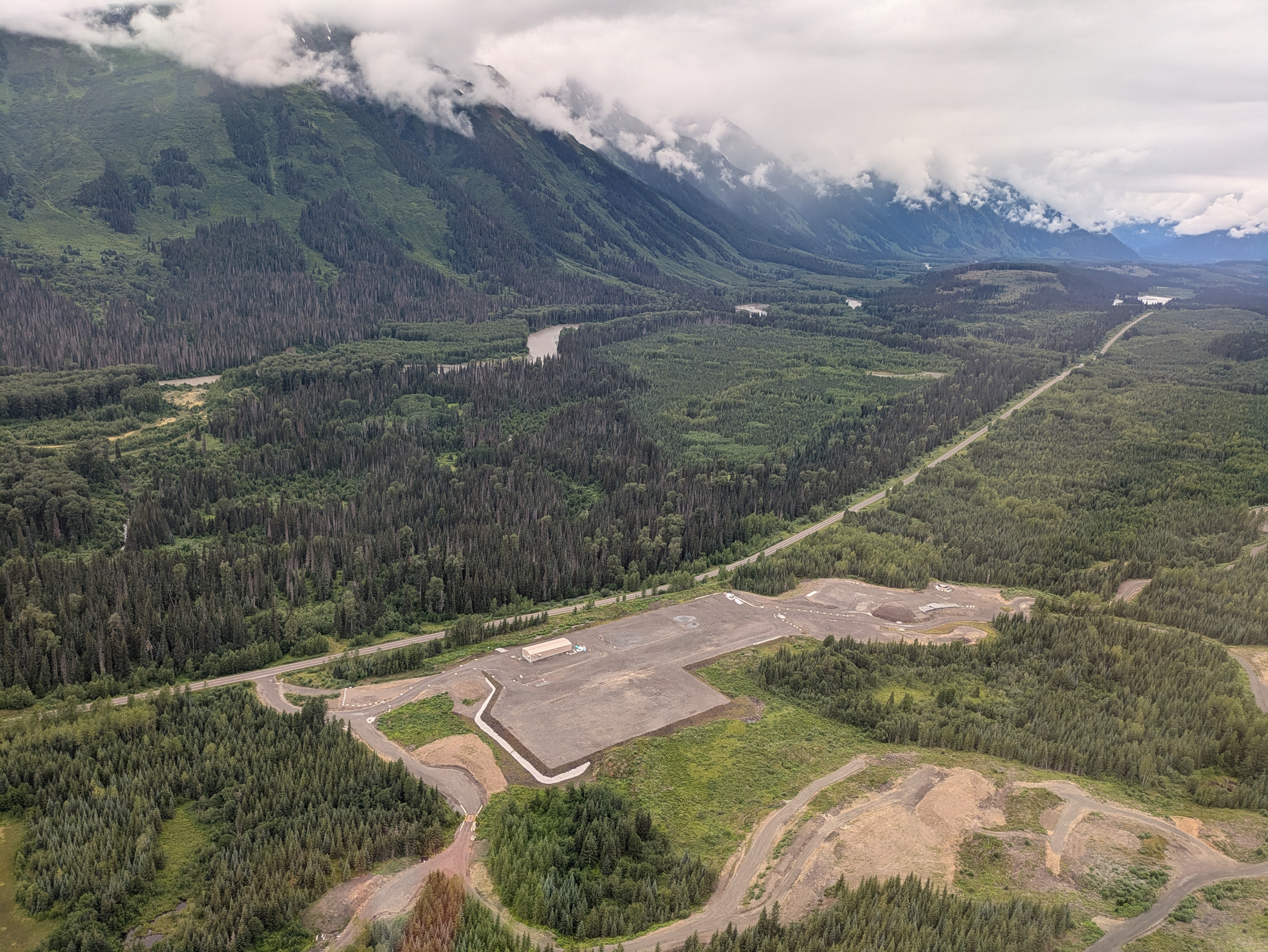 Substation site at Seabridge Gold's KSM in British Columbia, Canada (Photo: Pail Harris)