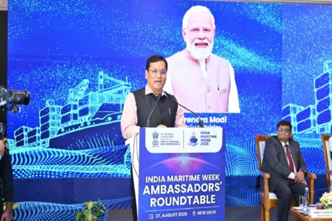 "India's Maritime sector set for transformation with $1 trillion investment roadmap," Union Minister Sarbananda Sonowal