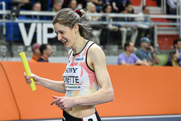 (SP)POLAND-TORUN-ATHLETICS-WORLD ATHLETICS INDOOR CHAMPIONSHIPS-MIXED 4X400M RELAY