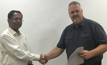 Ontrak managing director Steve Lewry and TIP chief operating officer Dipankar Banerjee.