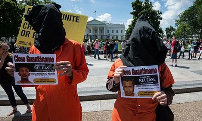 Closing Guantanamo prison 'very difficult': Hagel Closing Guantanamo prison 'very difficult': Hagel