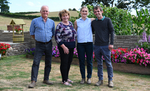 Blue Texels add value to Welsh Grassland Farm of the year