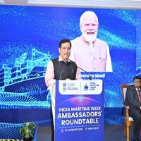 "India's Maritime sector set for transformation with $1 trillion investment roadmap," Union Minister Sarbananda Sonowal