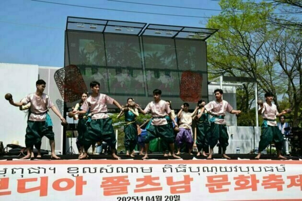 Cambodians Celebrate Khmer New Year in South Korea