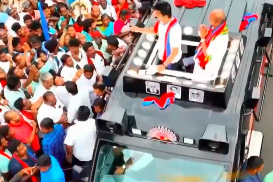 Tamil Nadu Dy CM Udayanidhi Stalin campaigns in Dharmapuri ahead of Assembly polls