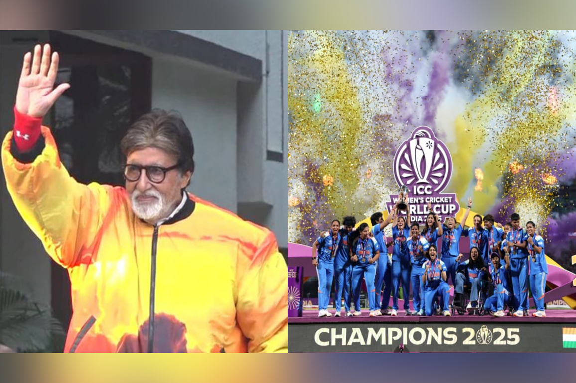 "WORLD CHAMPIONS !!": Big B showers praise on India Women's Cricket Team after World Cup glory