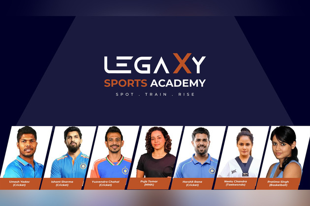 LegaXy launches LegaXy Sports Academy as Indian sports stars come together to strengthen school-level sports education