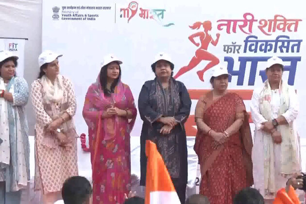 'Nari Shakti-Viksit Bharat Run' flagged off in Rajasthan after Parliament introduces women's reservation Bill