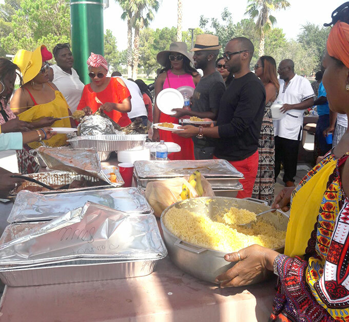   auses taste of ganda was one of ganda estival 2017 activities in as egas in evada