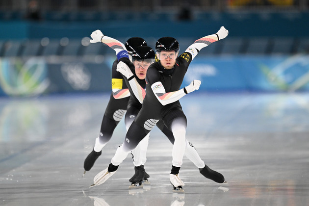 (MICO2026)ITALY-MILAN-OLYMPIC WINTER GAMES-SPEED SKATING-MEN'S TEAM PURSUIT-QUARTERFINALS