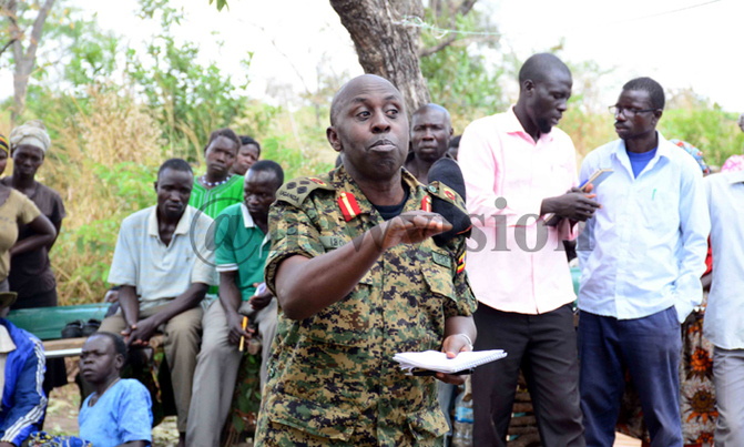 UPDF officer warns Madi Community leader UPDF officer warns Madi Community leader