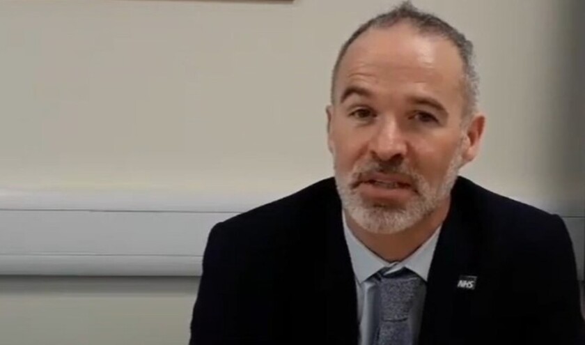 Rob Webster is to step down © West Yorkshire ICB