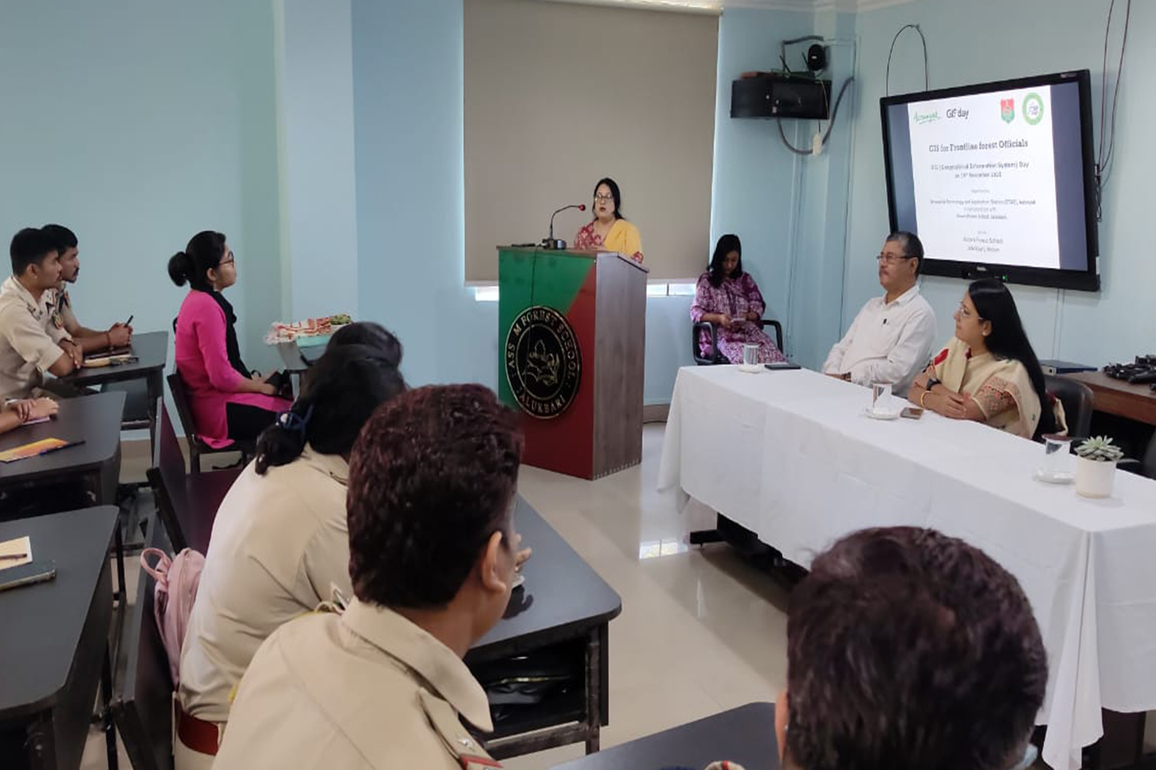 Assam Forest staff strengthen conservation skills with GIS training