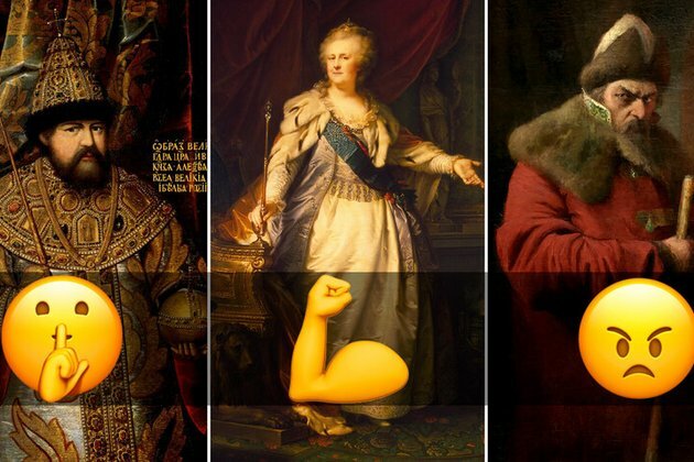 Where did the nicknames of Russian rulers come from