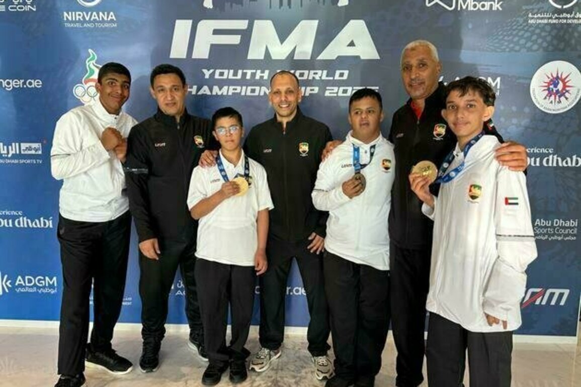 UAE Special Olympics team win 15 medals at Youth Muay Thai World Championship