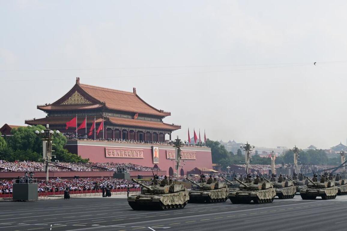 FOCUS | Armament formations pass through Tian'anmen Square during China's V-Day commemorations