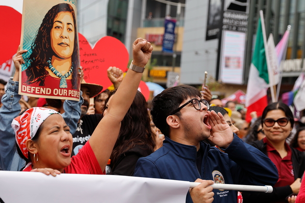 U.S.-LOS ANGELES-INT'L WORKERS' DAY-RALLY-MARCH