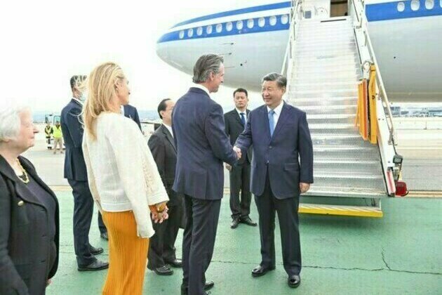 CGTN: Chinese President Xi arrives in San Francisco for talks with Biden, APEC meeting