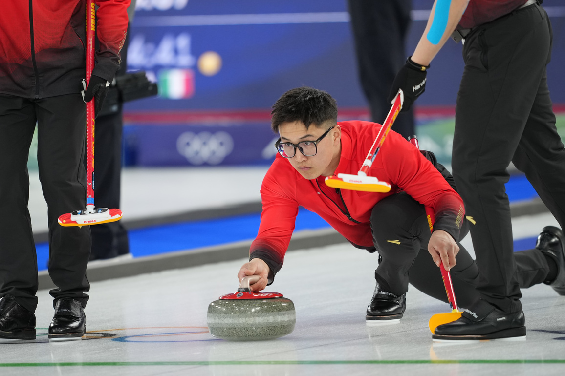 (MICO2026)ITALY-CORTINA D'AMPEZZO-OLYMPIC WINTER GAMES-CURLING-MEN-ROUND ROBIN-CHN VS NOR