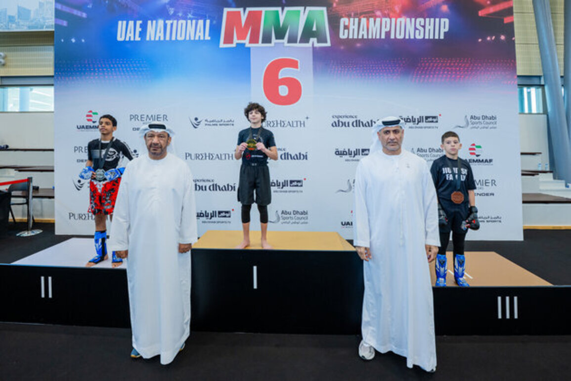 Strong competition on opening day of UAE National MMA Championship 6 in Al Ain