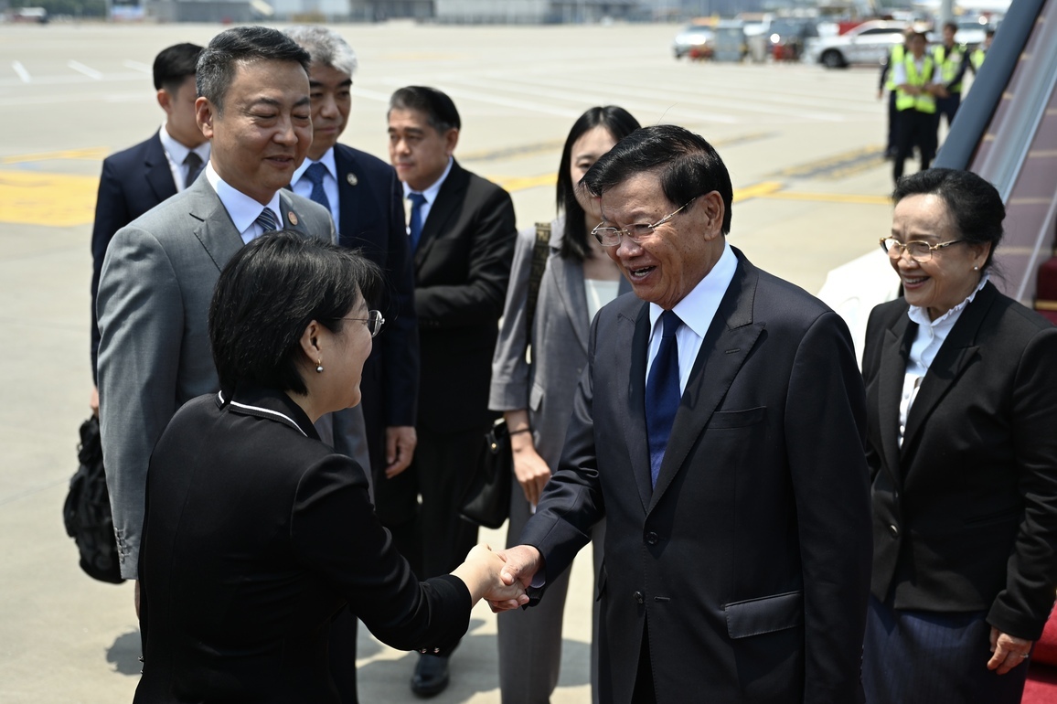 CHINA-ZHEJIANG-HANGZHOU-LAOS-THONGLOUN-STATE VISIT-ARRIVAL (CN)