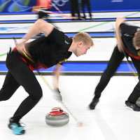 (MICO2026)ITALY-CORTINA D'AMPEZZO-OLYMPIC WINTER GAMES-CURLING-MEN-ROUND ROBIN-GER VS USA