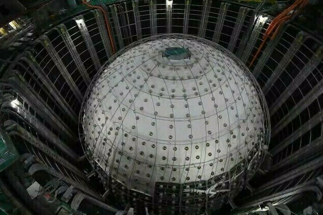 China's transparent spherical neutrino detector reaches critical stage