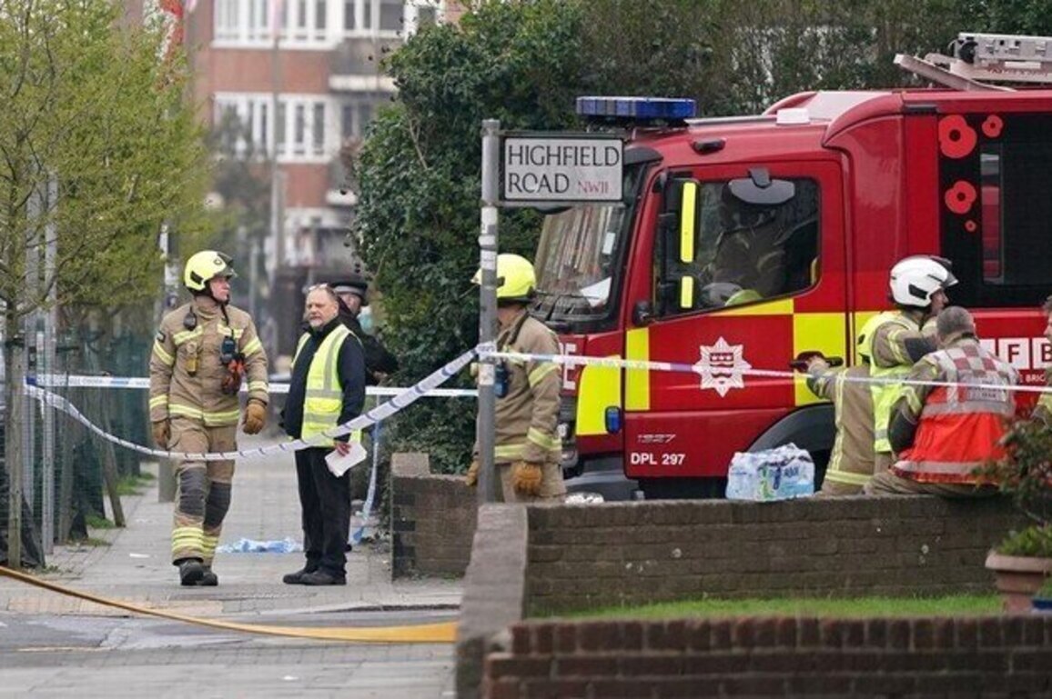 Jewish ambulances torched in London 