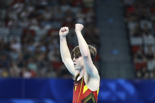 (SP)CHINA-CHENGDU-THE WORLD GAMES 2025-TRAMPOLINE GYMNASTICS-MEN'S DOUBLE MINI-TRAMPOLINE (CN)