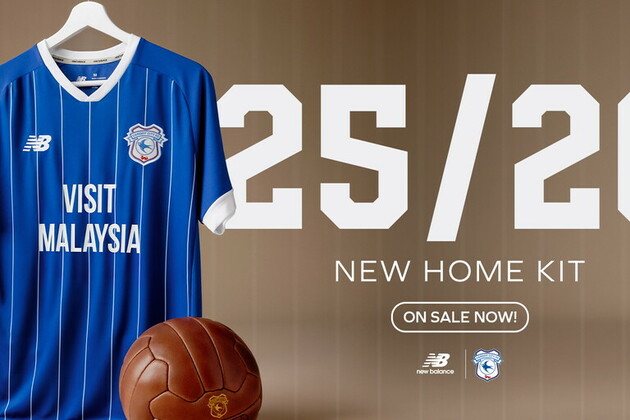 2025-26 Cardiff City home kit - On sale now! - Cardiff