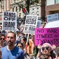 Americans hit the streets to protest war in Middle East