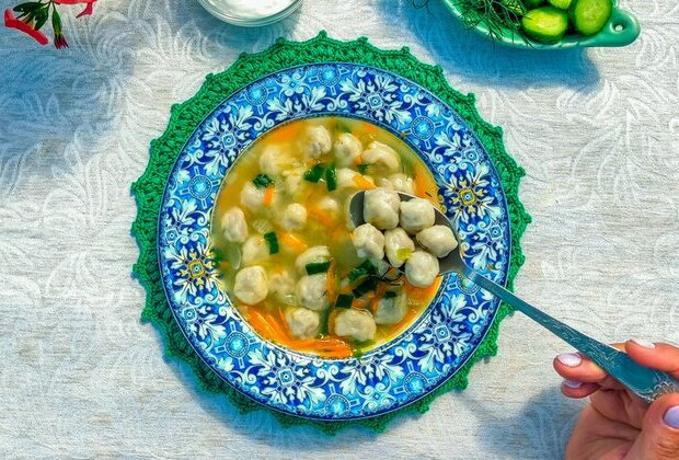 A tasty Tatar soup with tiny dumplings (RECIPE)