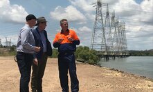  Left to right: Member for Gladstone Genn Butcher, Minister for Natural Resources, Mines and Energy Dr Anthony Lynham