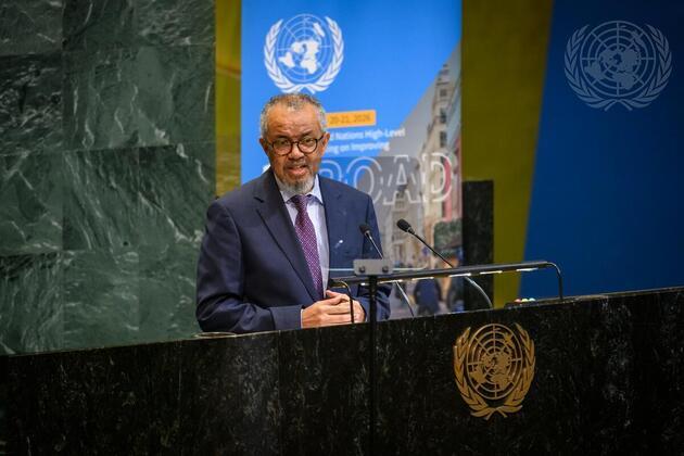 UN-GENERAL ASSEMBLY-ROAD SAFETY-DRAFT RESOLUTION-ADOPTION