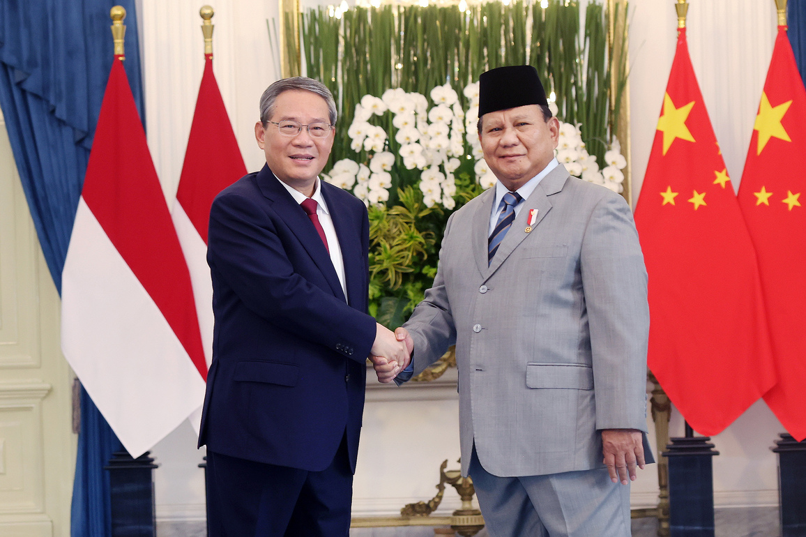 INDONESIA-JAKARTA-CHINA-LI QIANG-INDONESIAN PRESIDENT-TALKS