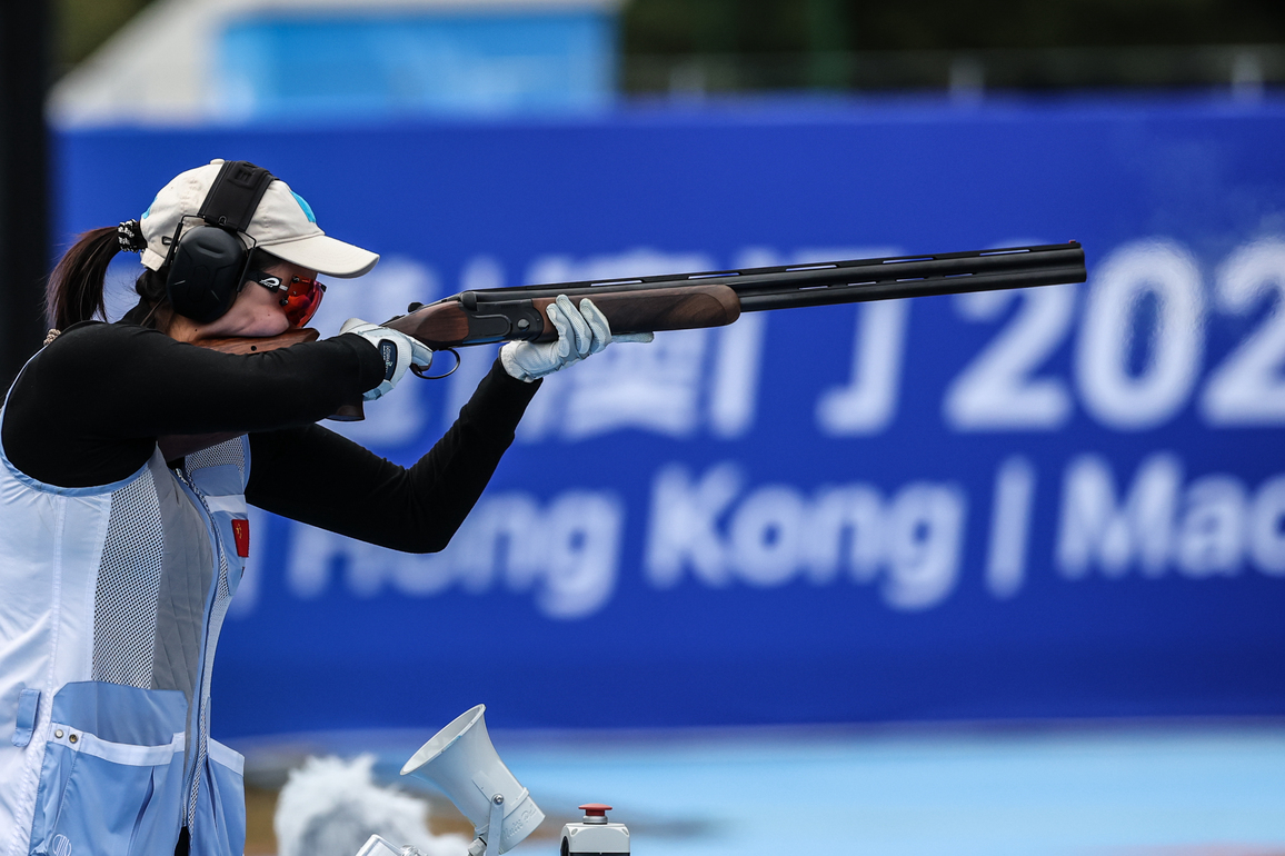 (SP)CHINA-15TH NATIONAL GAMES-SHOOTING-TRAP-WOMEN-FINAL (CN)