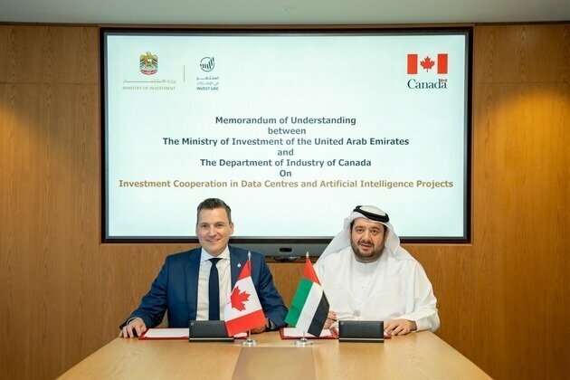 Ministry of Investment, Department of Industry of Canada to drive investment cooperation in data centres, AI projects