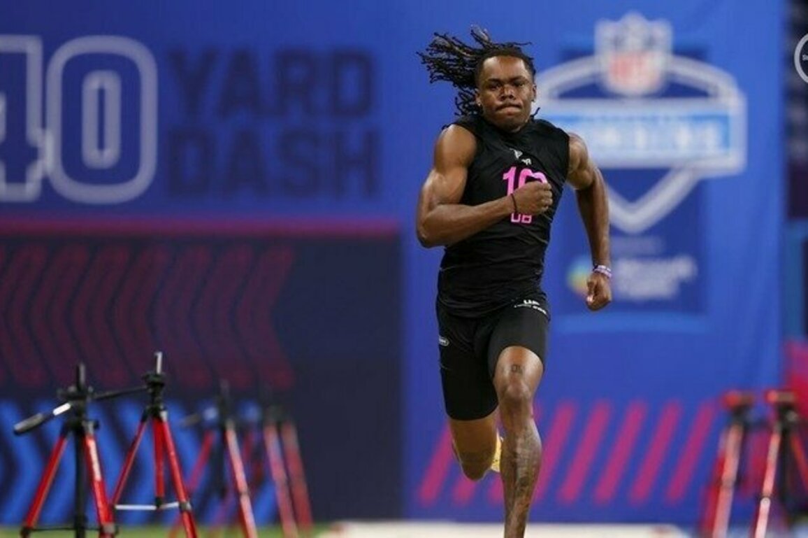 Speed on display at the Combine