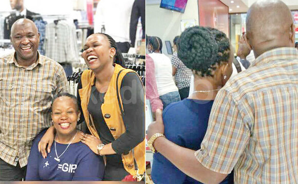 Ebifaananyi ebiraga Maama Fiina ne Hajji Kiyimba. Ebifaananyi ebiraga Maama Fiina ne Hajji Kiyimba.