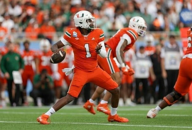 Miami QB Cam Ward not taking field at combine, will throw March 24