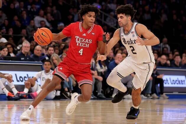 Top 25 roundup: No. 19 Texas Tech rallies to hand No. 3 Duke first loss