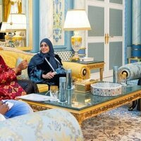 Jawaher Al Qasimi welcomes First Lady of Zanzibar