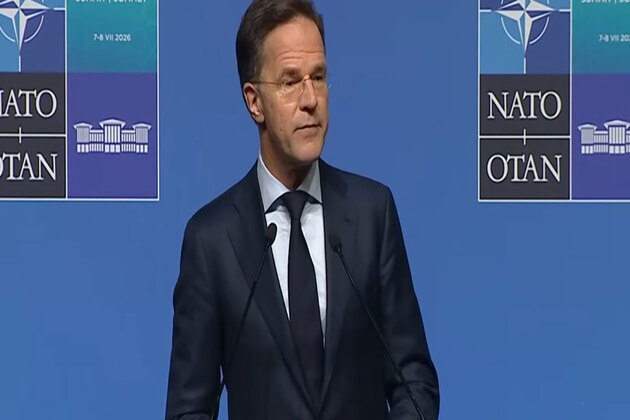 "Ukraine's security closely linked with our own," says NATO chief; calls for "concrete" 5% defence spending plan