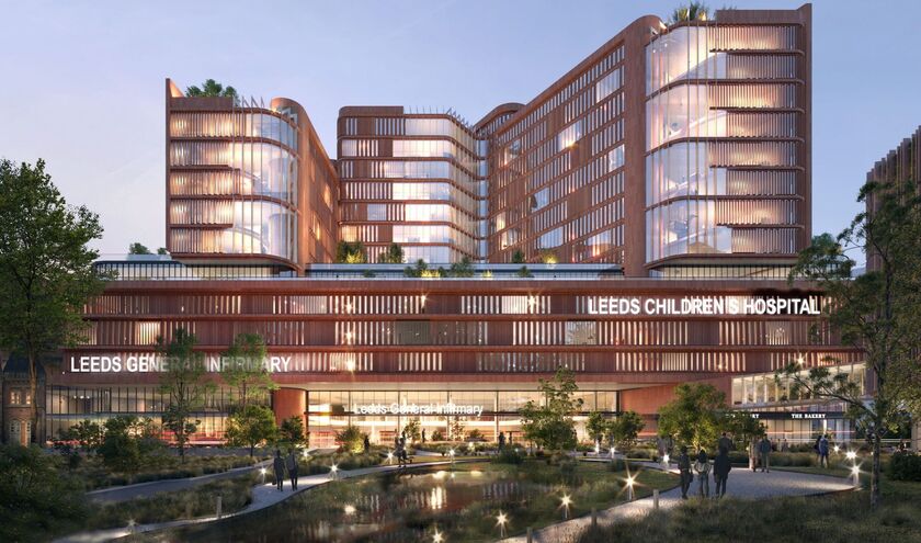 Leeds Hospital (c) Perkins and Will 