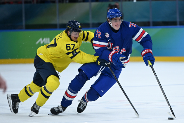 (MICO2026)ITALY-MILAN-OLYMPIC WINTER GAMES-ICE HOCKEY-MEN-PLAY-OFFS QUARTERFINALS-SWE VS USA