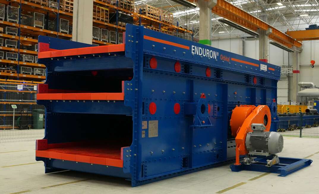 Enduron Orbital vibrating screens are designed for demanding applications. Photo: Weir