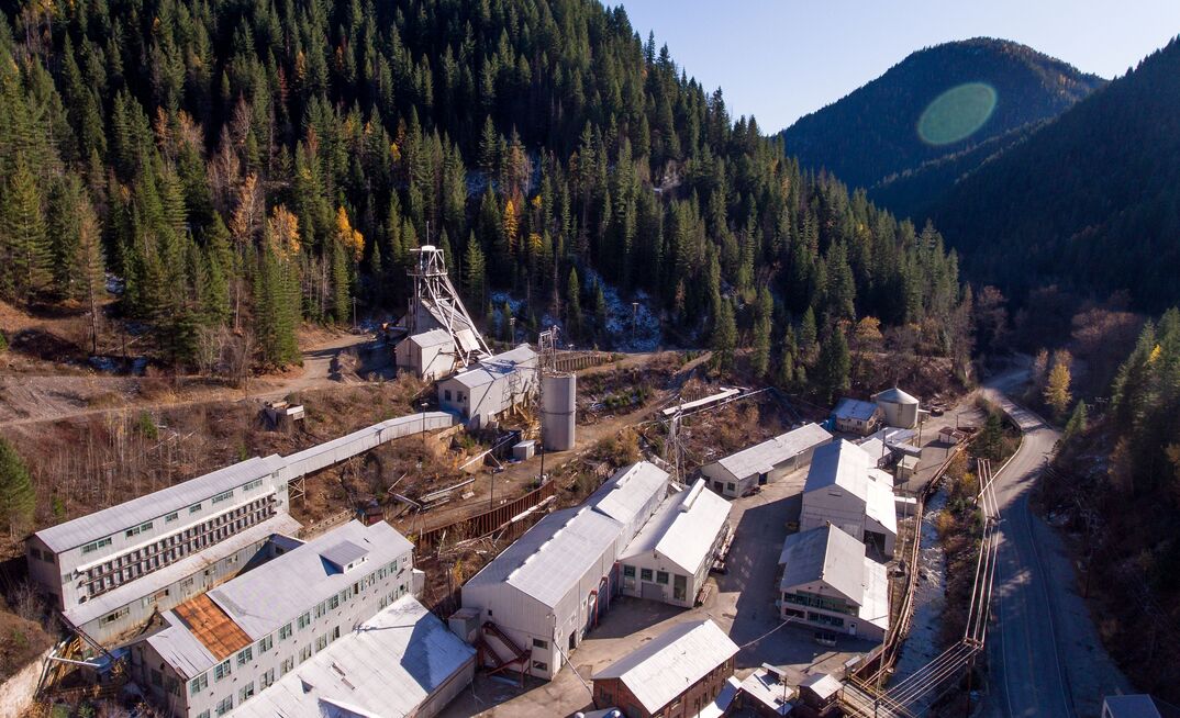 Sunshine mine in Idaho, USA